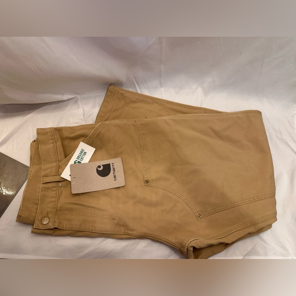 NWT Carhartt WIP Double Knee Pant in Bourbon NEW REVOLVE - Picture 8 of 13